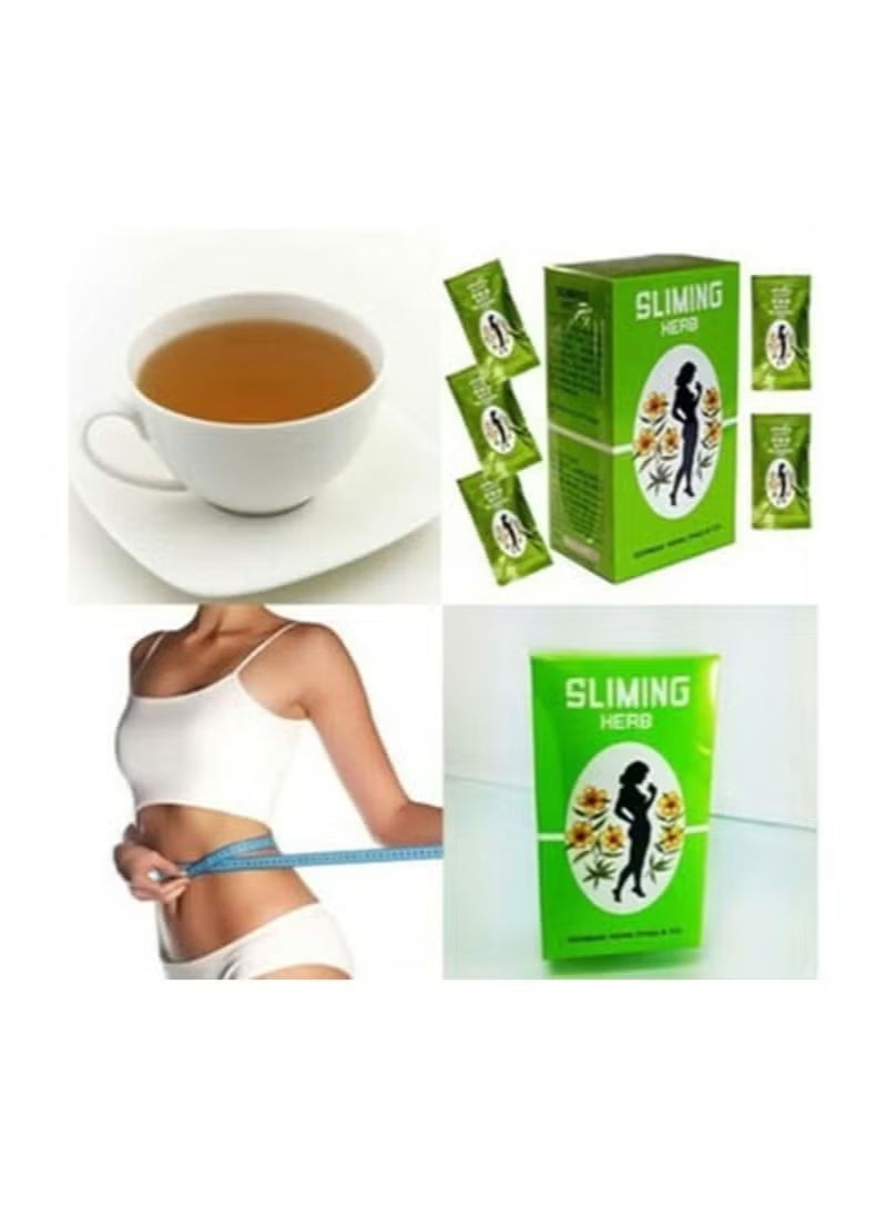 Slimming Herb German Herbal Slimming Tea - Weight Loss Diet & Fast Detox, 50 Sachets Box - Image 3